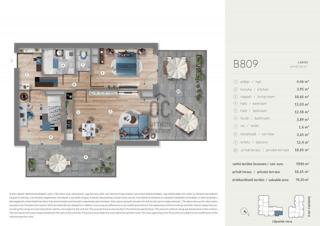 Eladó téglalakás, Budapesten, XIII. kerületben 125.99 M Ft