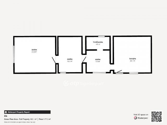 Eladó családi ház, Perén 13 M Ft, 3 szobás