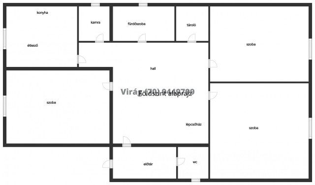 Eladó családi ház, Debrecenben 99.5 M Ft, 5 szobás