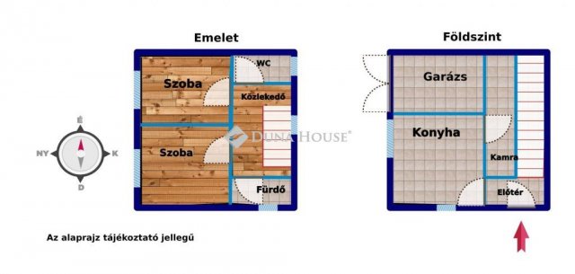 Eladó sorház, Balatonfüreden 90 M Ft, 2 szobás