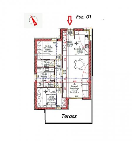 Eladó téglalakás, Mendén 86 M Ft, 3 szobás