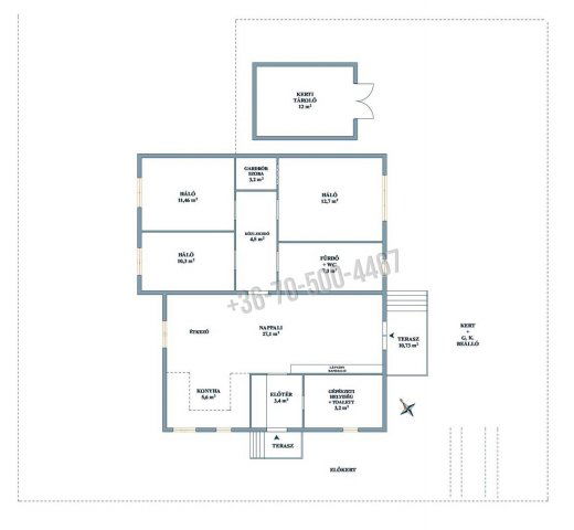 Eladó családi ház, Kerepesen 110 M Ft, 4 szobás