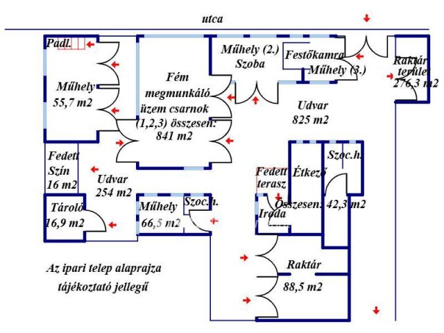 Eladó ipari ingatlan, Nagykőrösön 196 M Ft