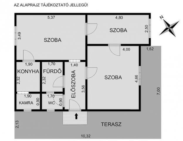 Eladó családi ház, Budapesten, XV. kerületben 76 M Ft, 3 szobás