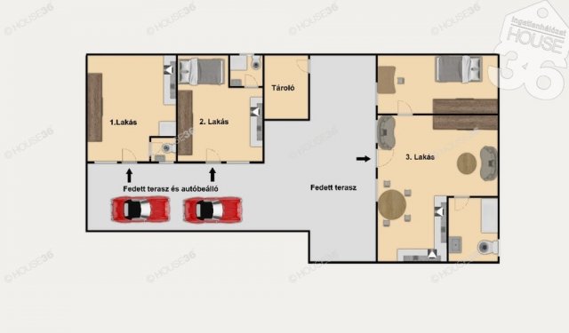 Eladó családi ház, Kecskeméten 46 M Ft, 4 szobás