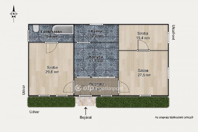 Eladó családi ház, Badacsonytördemicen 90 M Ft, 3 szobás
