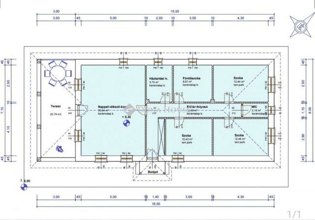 Eladó családi ház, Ócsán 94.9 M Ft, 4 szobás