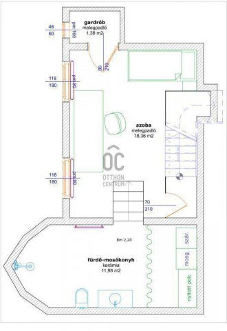 Eladó téglalakás, Budapesten, II. kerületben 181.9 M Ft