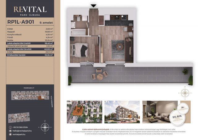 Eladó téglalakás, Budapesten, XI. kerületben, Fehérvári úton