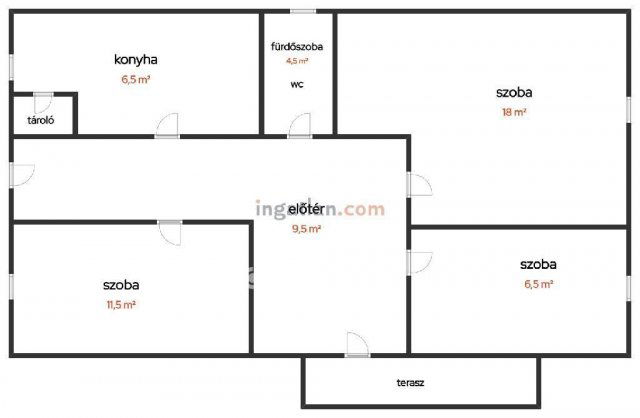 Eladó családi ház, Mohorán 19.9 M Ft, 2+1 szobás