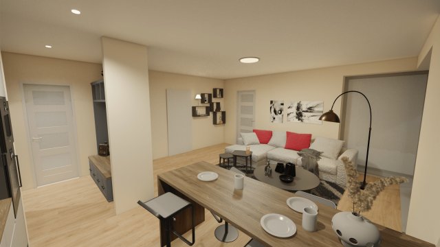 Eladó téglalakás, Várpalotán 51.75 M Ft, 2 szobás