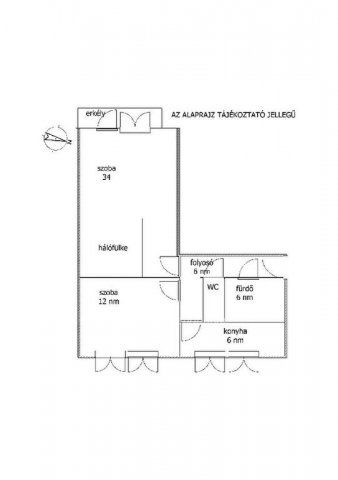 Kiadó panellakás, albérlet, Kecskeméten 160 E Ft / hó, 2 szobás