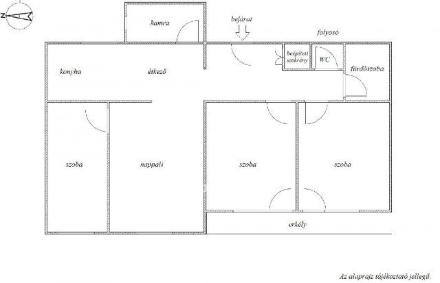 Eladó téglalakás, Tapolcán 66 M Ft, 3 szobás