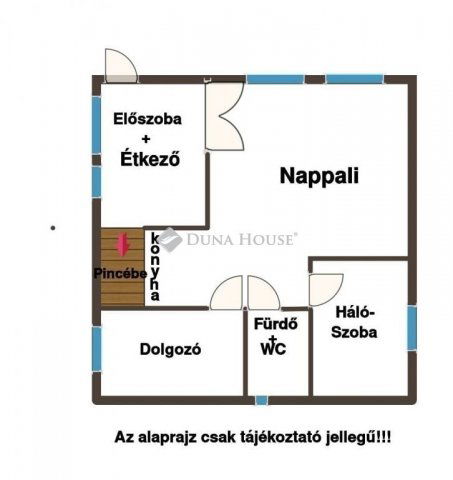 Eladó családi ház, Tahitótfalun 89 M Ft, 3 szobás