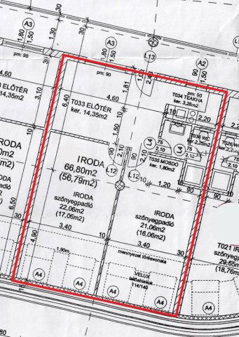 Kiadó iroda, Székesfehérvárott 180 E Ft / hó, 3 szobás