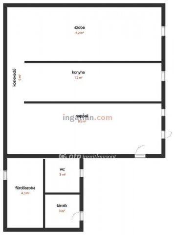 Eladó családi ház, Nemesvitán 13.9 M Ft, 2 szobás