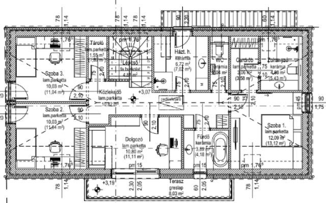 Eladó családi ház, Budapesten, X. kerületben 190 M Ft, 5 szobás