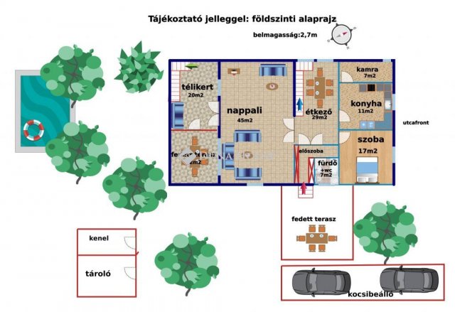 Eladó családi ház, Felcsúton 219 M Ft, 8 szobás