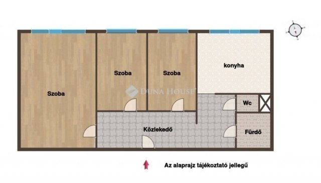 Eladó panellakás, Budapesten, XIX. kerületben 64 M Ft, 3 szobás