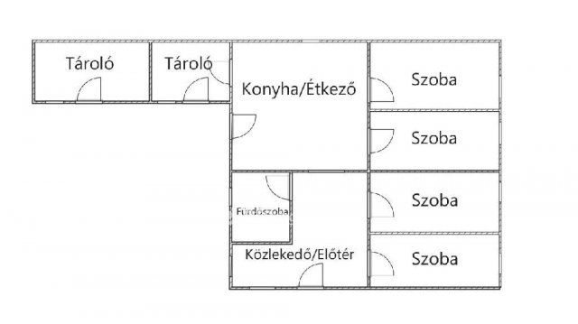Eladó családi ház, Jászkarajenőn 18.5 M Ft