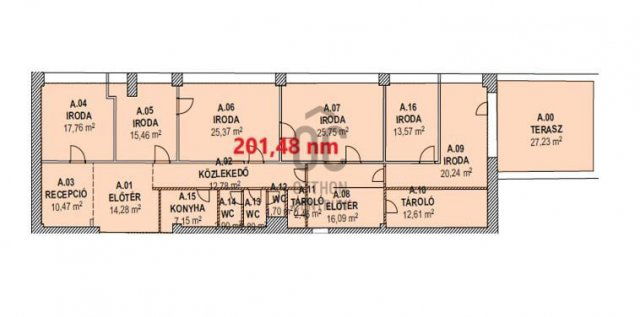 Kiadó iroda, Budapesten, XI. kerületben 1075 E Ft / hó