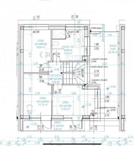 Eladó sorház, Debrecenben 156.445 M Ft, 3 szobás