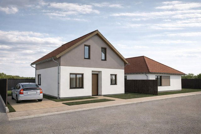 Eladó ikerház, Gödöllőn 115 M Ft, 5 szobás