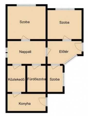 Eladó családi ház, Szelevényen 15.9 M Ft, 3+1 szobás