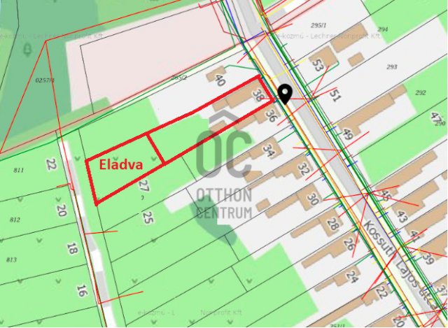 Eladó telek, Nagytarcsán 45 M Ft / költözzbe.hu