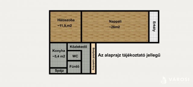 Eladó panellakás, Szegeden 48.9 M Ft, 2 szobás