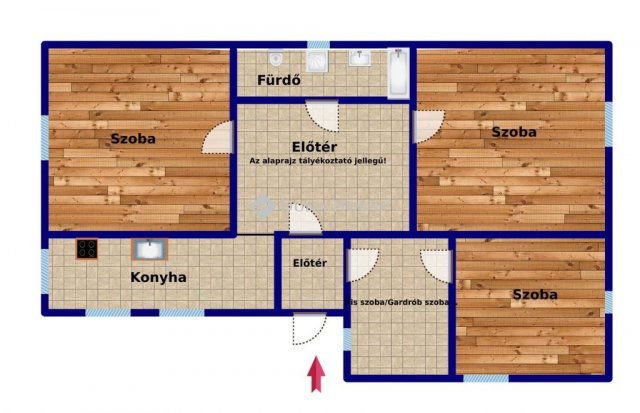 Eladó családi ház, Ürömön 79.9 M Ft, 3 szobás