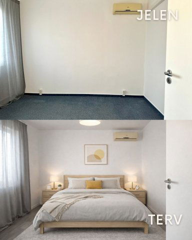 Eladó panellakás, Győrött 51.5 M Ft, 2 szobás