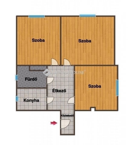 Eladó téglalakás, Budapesten, XIV. kerületben 99 M Ft, 3 szobás