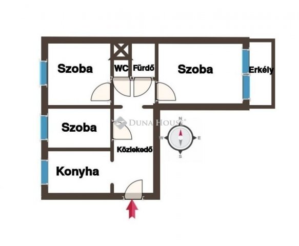 Eladó panellakás, Budapesten, XIX. kerületben 64.9 M Ft, 3 szobás