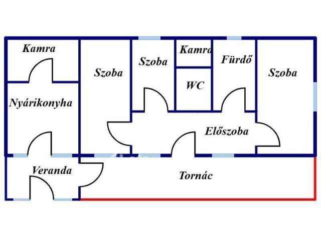 Eladó családi ház, Nyírbogdányon 24 M Ft, 2+1 szobás