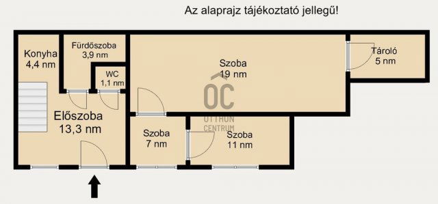 Eladó téglalakás, Budapesten, V. kerületben 117 M Ft, 3 szobás