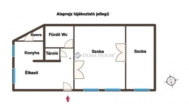Eladó téglalakás, Budapesten, VI. kerületben 105 M Ft, 2 szobás