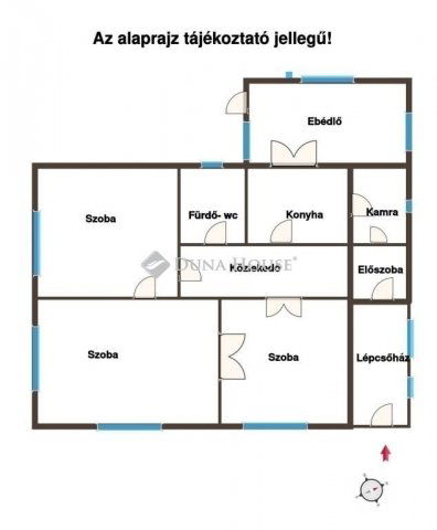 Eladó családi ház, Miskolcon 78 M Ft, 3 szobás