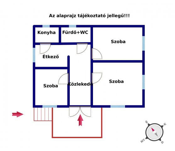 Eladó családi ház, Érden 90 M Ft, 2+1 szobás