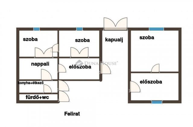 Eladó családi ház, Katymáron 6.49 M Ft, 4 szobás