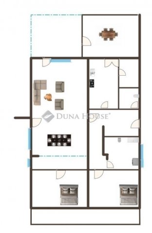 Eladó téglalakás, Kistarcsán 105 M Ft, 4 szobás
