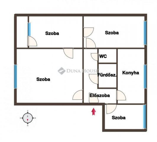Eladó panellakás, Budapesten, XV. kerületben 72 M Ft, 2+2 szobás
