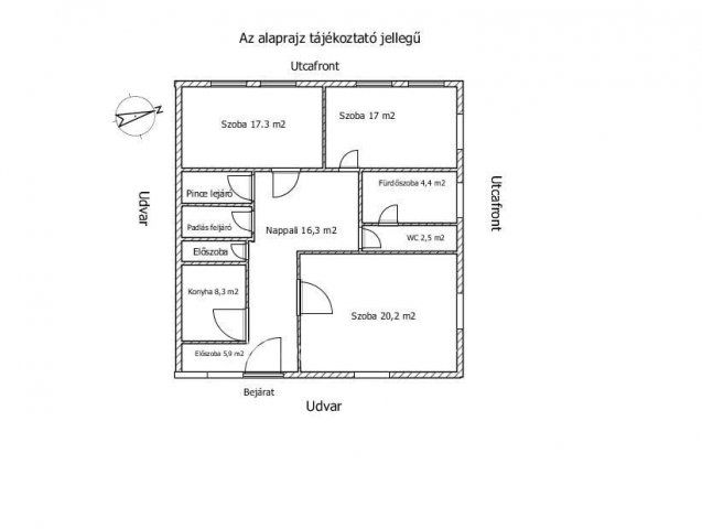 Eladó családi ház, Rábaszentandráson 32 M Ft, 3 szobás