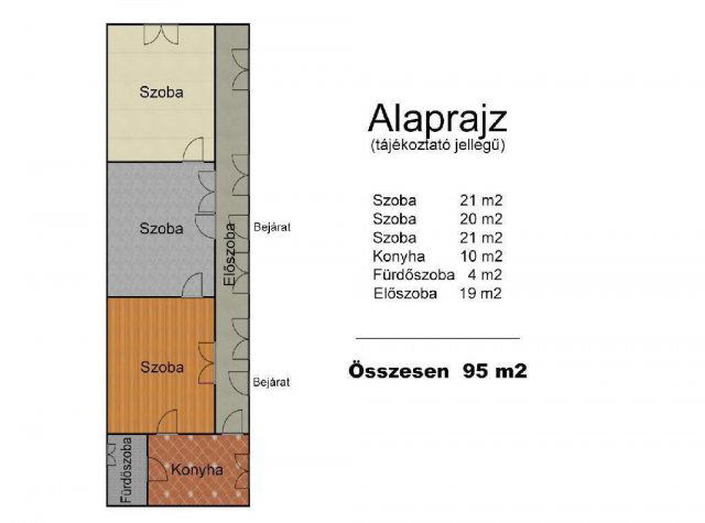 Eladó családi ház, Lázin 24.9 M Ft, 3 szobás