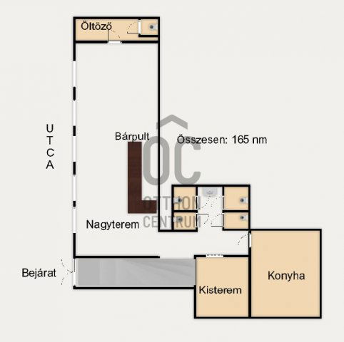 Eladó üzlethelyiség, Budapesten, VII. kerületben 132 M Ft