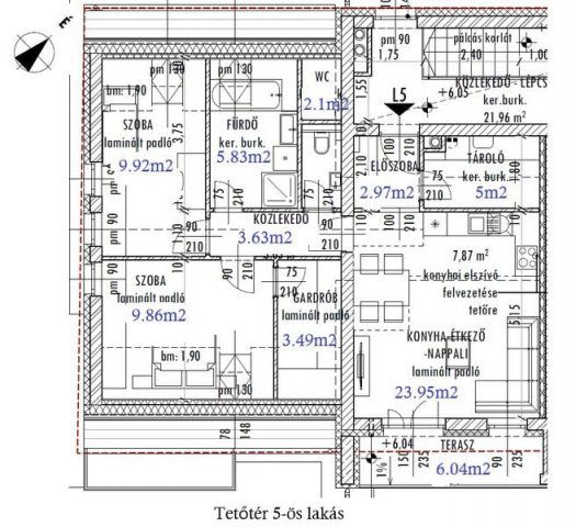 Eladó téglalakás, Érden 87.9 M Ft, 3 szobás