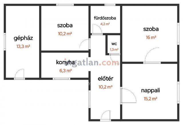 Eladó családi ház, Tiszakécskén 15.9 M Ft, 3 szobás