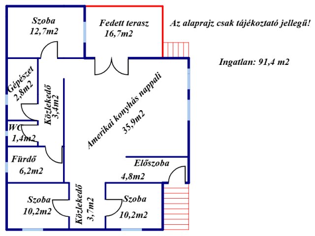 Eladó családi ház, Farmoson 75.9 M Ft, 3 szobás