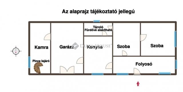 Eladó ikerház, Pilisen 32.5 M Ft, 2 szobás / költözzbe.hu