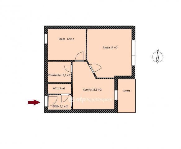 Eladó téglalakás, Budapesten, XXI. kerületben 67.99 M Ft